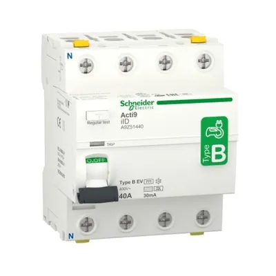 Produktbild von GS Fi-Schalter Typ B 4-polig A9Z51440 40A Elektroladestation 30mA