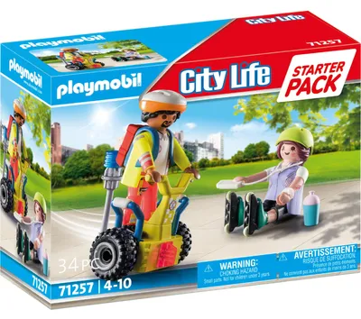 Produktbild von PLAYMOBIL City Life 71257 Starter Pack Rettung mit Balance-Racer