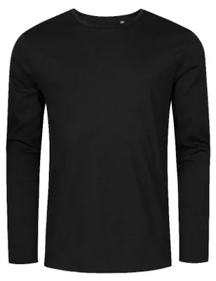 Immagine prodotto di Promodoro - Maglietta girocollo da uomo a maniche lunghe LT3017 (XL) (nero)