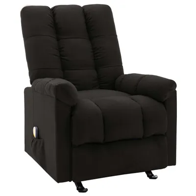 Image de Fauteuil de massage noir tissu