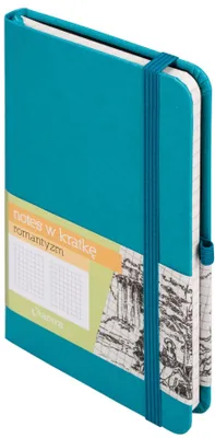 Immagine prodotto di Notes A6 w kratkę Romantyzm turkusowy
