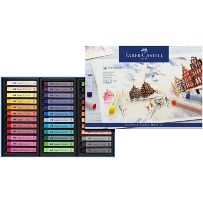 Obrázok produktu pre FABER-CASTELL Creative Studio pastelky rôznych farieb 36 ks.