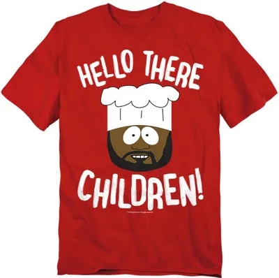 Obrázok produktu pre South Park - "Hello There Children" Tričko pre mužov/ženy Uni TV20778 (3XL) (Rot)