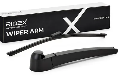 Produktbild von RIDEX 301W0037 Wischerarm Scheibenwischerarm Hinten für VW Golf V Schrägheck (1K1) 330mm mit Wischblatt
