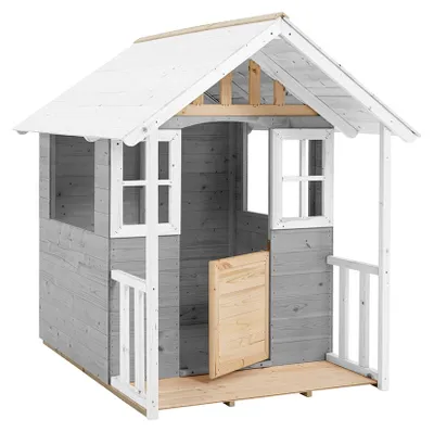 Produktbild von Zwerkules Valli Kinder Spielhaus für den Garten Holz