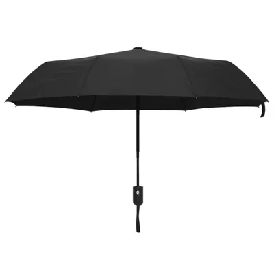 Immagine prodotto di vidaXL Ombrello pieghevole automatico nero 95 cm
