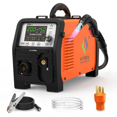 Imagen del producto de Cortador de plasma HBC65 - 65A de potencia - 220V de voltaje - Corte sin contacto