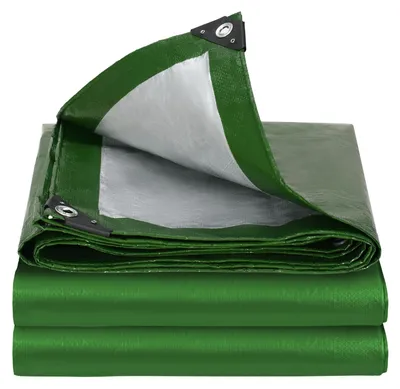 Produktbild von Velway Abdeckplane Gewebeplane 100g/m² 3m x 4m=12m² Wasserdicht Schutzplane