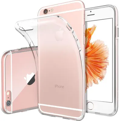 Produktbild von Conie Silikon Schutzhülle für iPhone 6 Plus / 6S Plus Tasche klar Case Cover Bumper Hülle durchsichtig in transparent