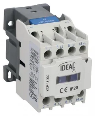 Imagen del producto de Interruptor automático de 18A, 3 polos, 230V AC, modelo 1Z KCP-18-230, referencia 24104