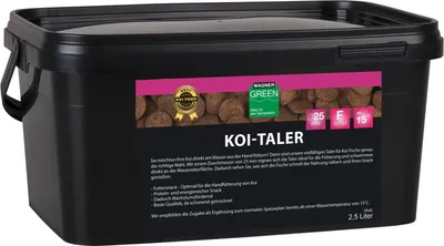 Produktbild von WAGNER Koi Taler - Koi Snack 2,5 Liter
