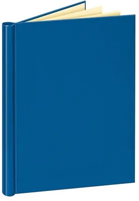 Produktbild von Klemmbinder A4 Karton blau Packung mit 10 Stück