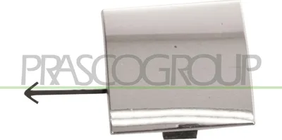Produktbild von PRASCO PG2021236 Stoßstangen & -verstärker Klappe Abschlepphaken passend für PEUGEOT 107 Schrägheck (PM, PN)