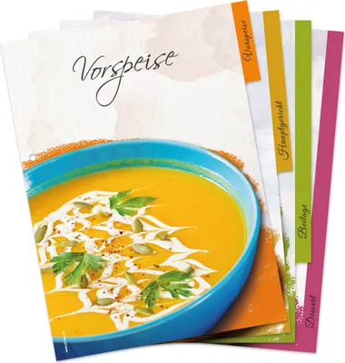 Immagine prodotto di Organizzatore di cartelle PRICARO "Delicious", A4, 4 sezioni