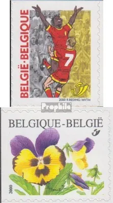 Produktbild von Briefmarken Belgien 2000 Mi 2945,2987 (kompl.Ausg.) gestempelt Fußball