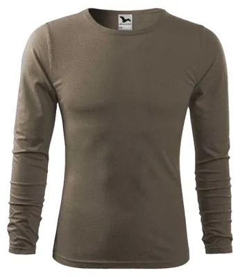 Produktbild von Malfini - T-Shirt für Herren, Schmal, Langärmlig PP11377 (M) (Khaki)