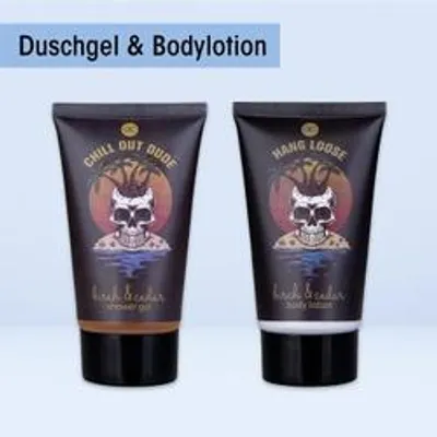 Produktbild von Geschenkset Badeset Pflegeset Wellness Männer Netzschwamm Geschenkidee