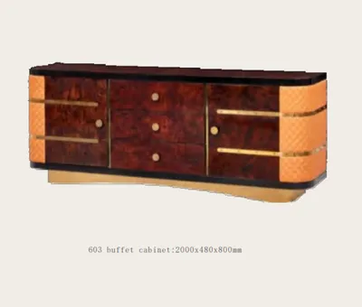 Immagine prodotto di Cassettiera di design credenza bassa mobile soggiorno scaffale lusso 200cm