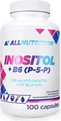 Produktbild von Allnutrition Inositol + B6 (P-5-P) 100 Kapseln