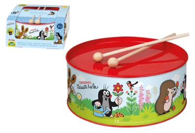Produktbild von LENA Blechtrommel Der kleine Maulwurf 20cm