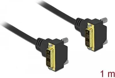 Image de DELOCK Câble DVI 18+1 mâle coudé vers 18+1 mâle coudé 1 m
