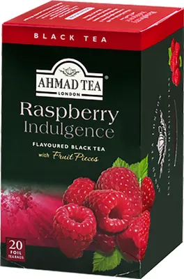 Produktbild von Ahmad Tea- Schwarztee Himbeerenaroma 40g, 20 Beutel