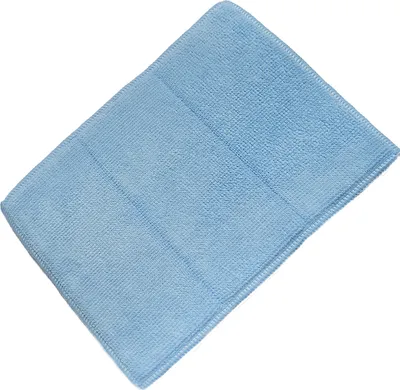 Produktbild von Mikrofaser Schwammtuch Farbe blau 5 Stück Saugstark wie ein Schwamm