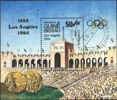 Produktbild von Briefmarken Guinea-Bissau 1983 Mi Block252 (kompl.Ausg.) gestempelt Olympische Sommerspiele32