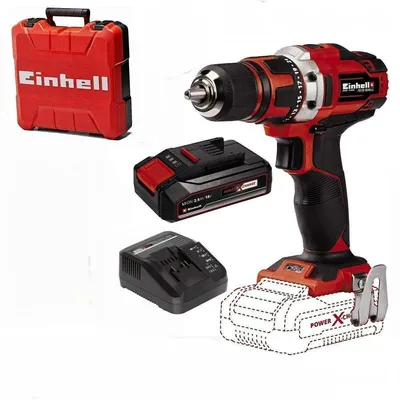 Produktbild von Einhell 18V Bohrschrauber TE-CD 18/40 Li- Akku 2.5 Ah Koffer