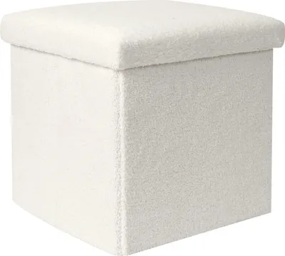 Obrázek produktu pro Skládací taburet Intesi Vels Boucle, bílý