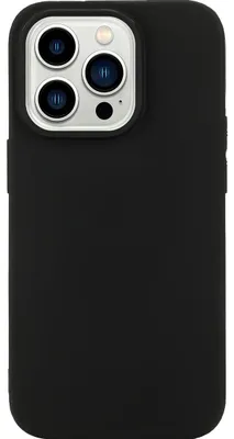 Produktbild von Mobigear Colors Schutzhülle für das iPhone 14 Pro, flexibles TPU-Rückseitenetui – Schwarz