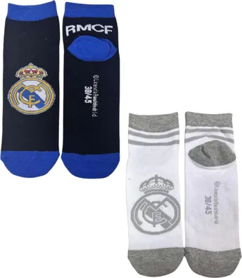 Obrázek produktu pro Ponožky Real Madrid, balení po 2 kusech 2900003293 Vícebarevné Velikost 43/46