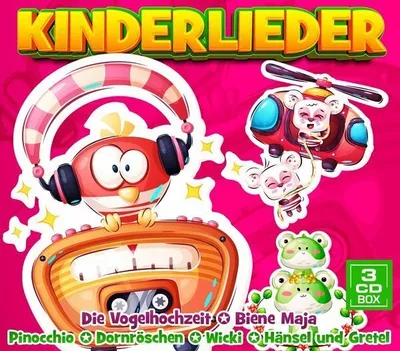 Produktbild von Kinderlieder - 3er CD