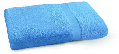 Imagen del producto de Toalla de playa "Gabel tintunita & Co", 100% algodón, 150x100x0.4 cm, color azul celeste