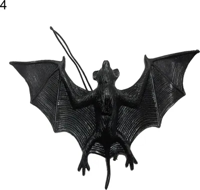 Produktbild von Simulation Tierspielzeug umweltfreundlich realistisch aussehende TPR-Gummi-Hang-Simulation Fledermaus Trickspielzeug für Zuhause-4