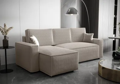 Produktbild von BEDANTE Ecksofa L AMBRO Poso 100 Links mit Schlaffunktion
