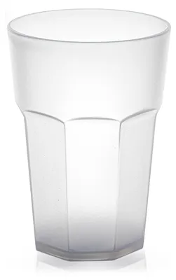 Produktbild von Plasticforte unzerbrechliches Trinkglas - Kunststoff - transparent - 520 ml - Trinkglaser