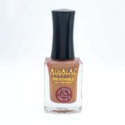 Produktbild von AL-158 ZOYA Gold Halal Nagellack | Wasserdurchlässig, Atmungsaktiv, Vegan & Alkoholfrei – Für Wudu