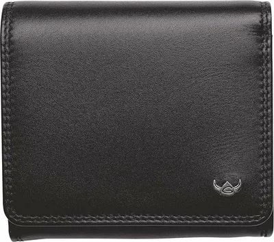 Immagine prodotto di Golden Head Pelle portafoglio Polo RFID Protect Zipped Wallet Black nero