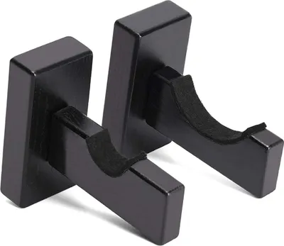 Produktbild von Baseballschläger-Halter Baseballschläger-Halter Horizontale Display-Wandhalterung Wandhalterung aus Holz Massive Halterung mit versteckten Schrauben(Schwarz)