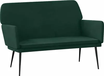 Obrázok produktu pre vidaXL Lavica Dark Green 108x79x79 cm Velvet