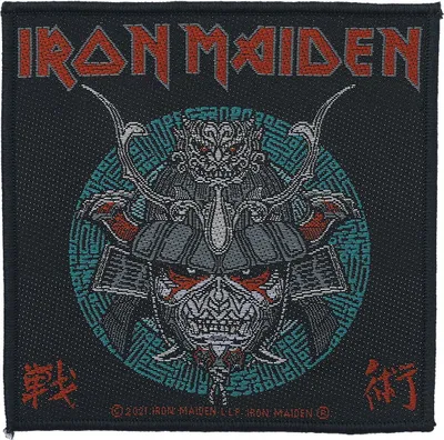 Produktbild von Iron Maiden Patch Senjutsu Samurai Eddie multicolor Standard