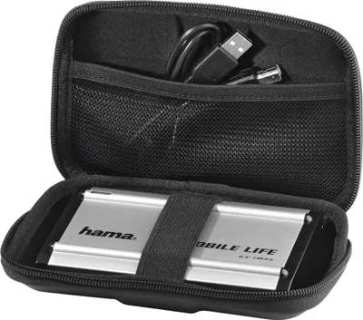 Immagine prodotto di hama Borsa per HDD "EVA" per hard disk esterni da 2,5" nero