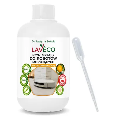 Zdjęcie produktu dla Naturalny płyn myjący do robotów mopujących – kwiat pomarańczy – 0,5 l