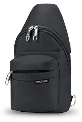 Produktbild von PUCCINI Sling Bag City-Rucksack Schwarz TM243-1