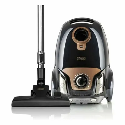 Productafbeelding van Haeger VC-75B.039A, 750 W, Cilindervormig, droogzuiger, stofzuigerzak, 4 liter, HEPA-filter