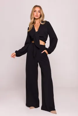 Produktbild von Made of Emotion Weite Damenhose Isavella M862 schwarz XL