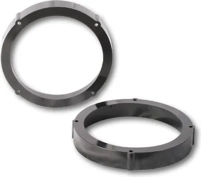 Produktbild von 1 Paar Lautsprecher Adapterringe passend für SEAT SKODA VW 165mm Türen vorne+hinten