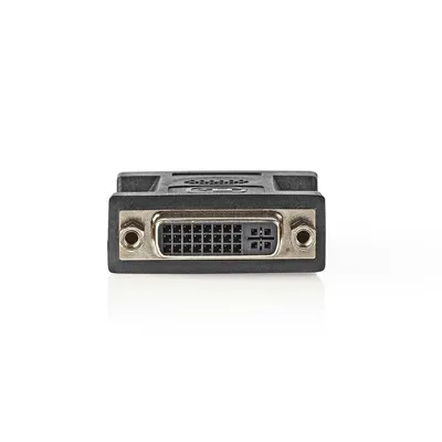 Produktbild von Nedis DVI-Adapter - DVI-I 24+5-Pin Buchse - DVI-I 24+5-Pin Buchse - Vernickelt - Gerade - PVC - Schwarz - Plastikbeutel