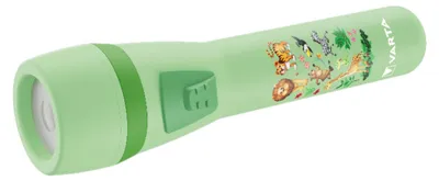 Obrázok produktu pre Varta Kids Flashlight, Baterka, Svetlozelená, Akrylonitrilbutadienstyren (ABS), Polykarbonát, Termoplastik, 1 m, 4 m, AA